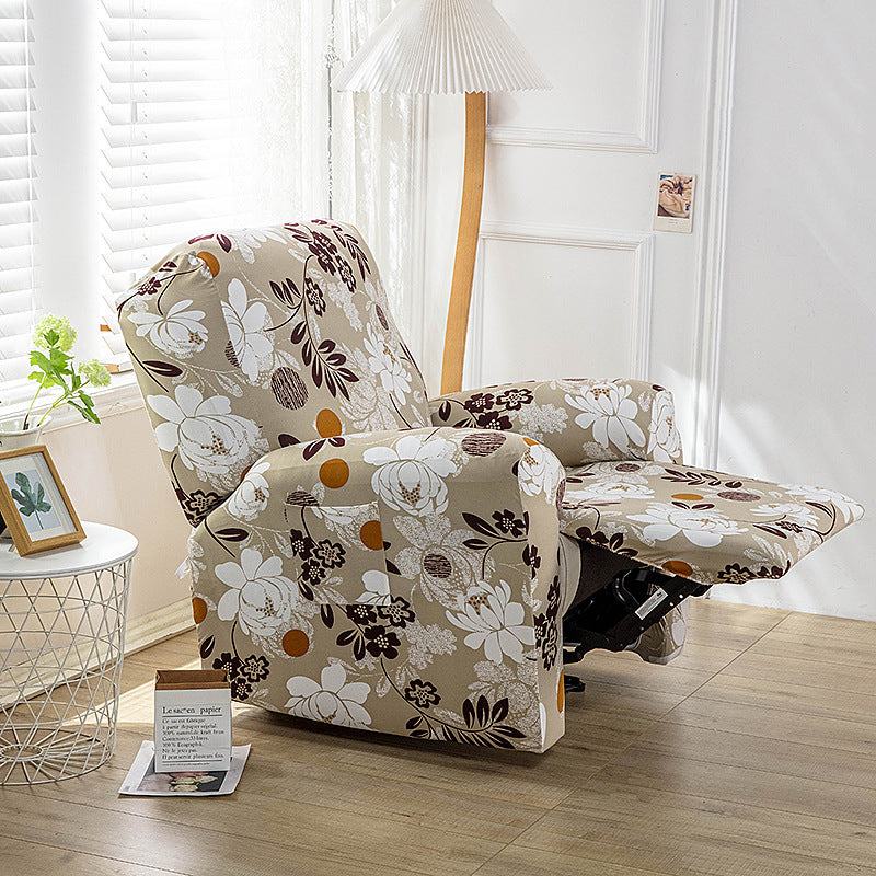4 Pieces lazyboy non slip Pattern Strechable Recliner Chair Covers Sureix