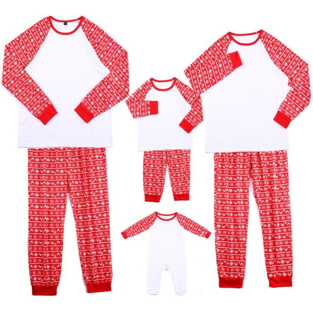 Diverdress - Teddy Jam Pant Set - Red/White main image 1
