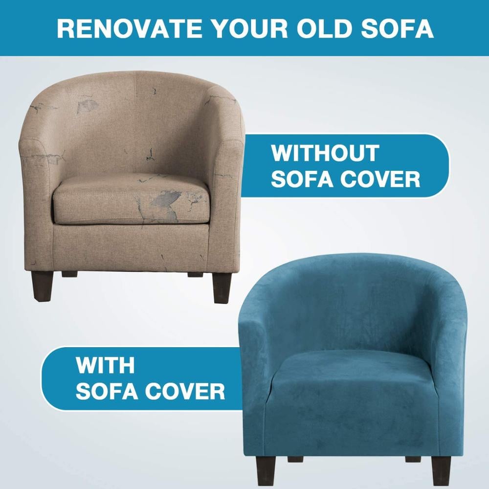 Tub Chair Slipcover Tuck Grips for Reclining Sofa Sureix