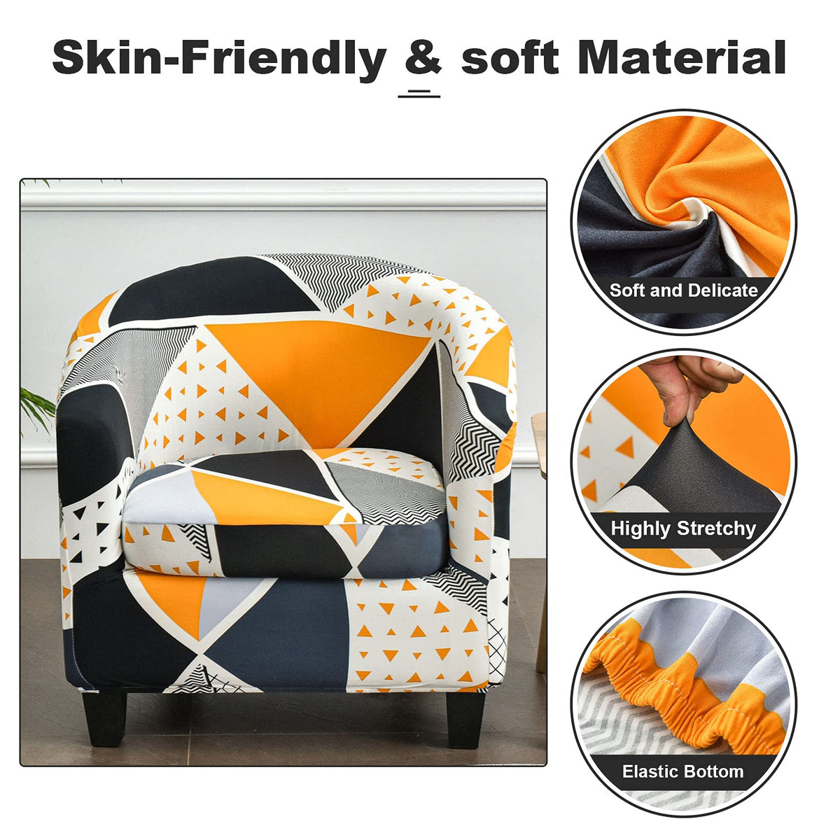 Tub Chair Slipcover Tuck Grips for Reclining Sofa Sureix