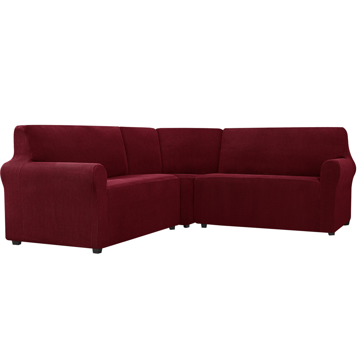 Corner Sofa Slipcover Sectional Couch Covers 3 Piece L Shaped Sofa Slip