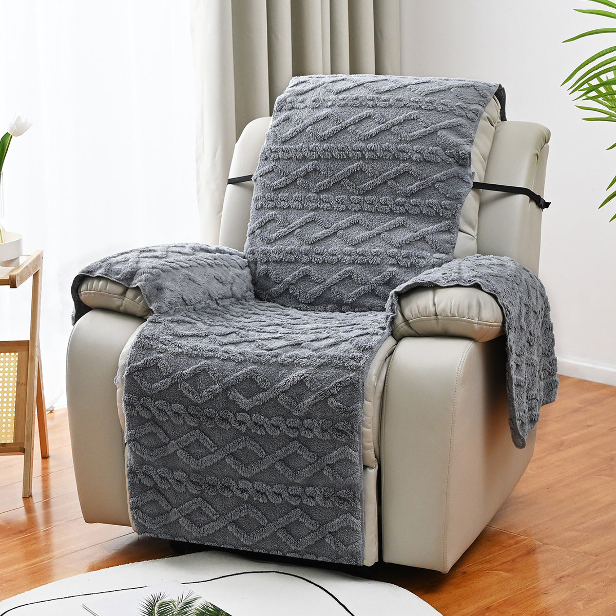Super Soft One Piece Recliner Blanket Sureix