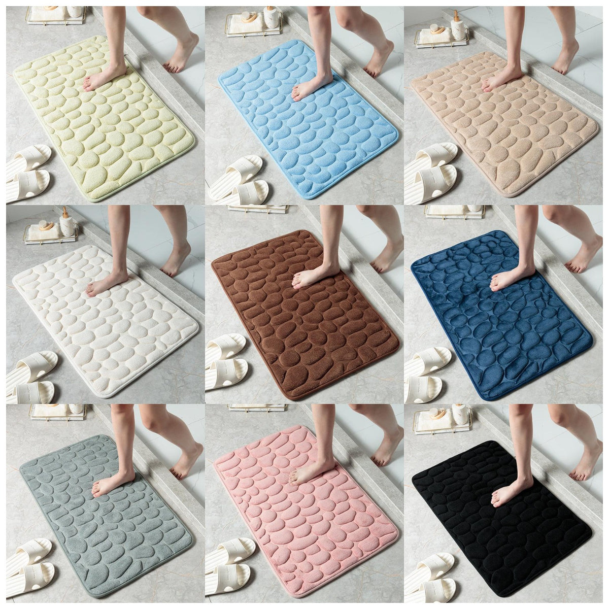 Super Absorbent Floor Mat, Super Absorbent Bath Mat Soft Carpet ,Slip