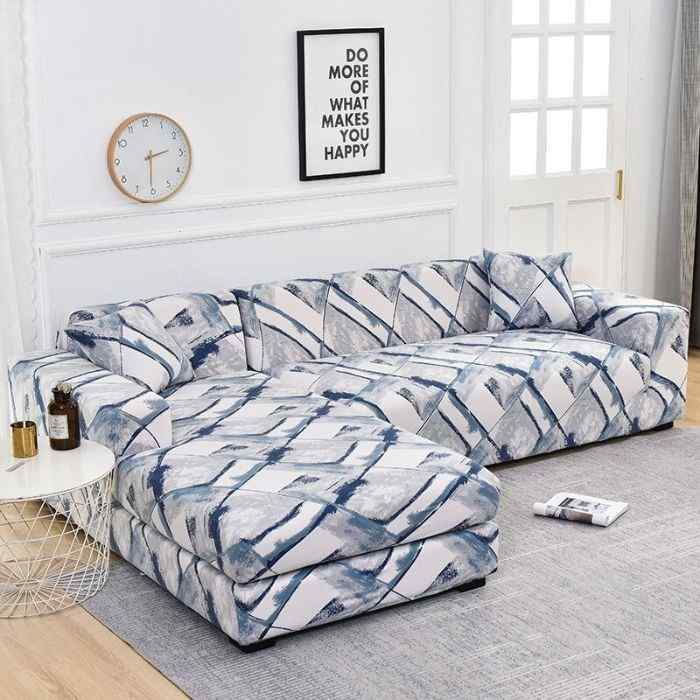 slipcover l shaped sectional Polyester Stretch slipcover l shaped couch
