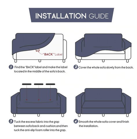 Sofa Cover Installation Guide