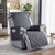Waterproof Recliner Chair Cover with Double Straps(3 Seat)