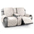 Waterproof Recliner Couch Covers with Console（3 Seater）