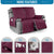 Waterproof Recliner Chair Cover with Double Straps (2 Seater)