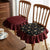Removable And Washable Ruffled Chair Cushion New American Style Dining Chair Cushion
