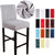 Bar Stools Chair Cover Blue