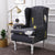 Wingback Chair Covers Yellow