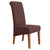 XL Size Solid Color Long Back Chair Covers