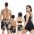 Family Matching Plants Printed Swimsuits