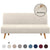 Armless Solid Color Sofa Slipcover