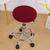Round Bar Stool Cover Coffee