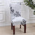 Leaf pattern Stretchy Removable Chair Covers