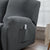 Jacquard Large Leaf Split Recliner Chair Cover 4/6/8 Pieces