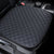 PU Leather Embroidery Thread Car Seat Cushion Pad (1 Pc)