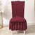 High Elasticity Skirt Chair Cover Pink