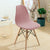 Light Color Armless Shell Chair Cover