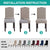 Solid Color Waterproof Stretchable Chair Covers