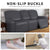 PU Leather Recliner Slipcovers Waterproof Stretch Sofa Covers (8 Pieces)