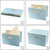 Large Collapsible Storage Bin with Lid (17.7'' X 11.8'' X 11.8'')