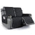 Sureix™ Non-Slip Recliner Chair Blanket Cover Light Grey