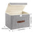 Foldable Storage Boxes with Lid (14.9'' X 9.8'' X 9.8'')