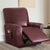 PU Leather Recliner Slipcovers Waterproof Stretch Sofa Covers( 4 Pieces)