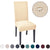 Solid Color Waterproof Stretchable Chair Covers