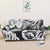 Printed Sofa Loveseat Slipcover