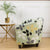 Modern Floral Tub Chair Slipcover