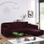 Jacquard Solid Color L-Shaped Sofa Cover (3 Seater+3 Seater)