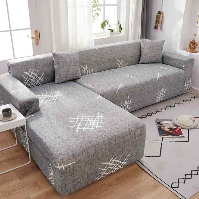 slipcover l shaped sectional Polyester Stretch slipcover l shaped couch