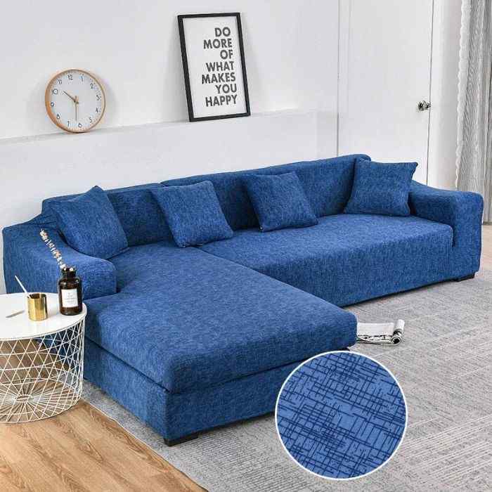 slipcover l shaped sectional Polyester Stretch Couch Covers with 2