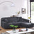 Light Grey L-Shaped Sofa Covers (3 Seater + 3 Seater )