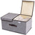 Storage Box with Double Flip Lid & Handles (19.7'' X 11.8'' X 9.8'')
