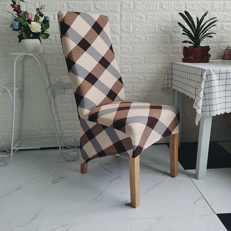 XL Size Pattern Long Back Chair Covers Sureix