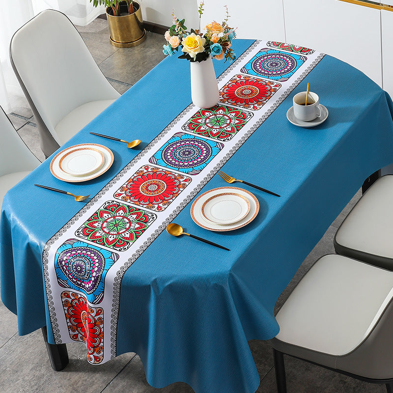 Waterproof Rectangular PVC Tablecloth– Sureix