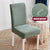 Thick Jacquard Leaf Pattern Dining Chair Cover