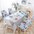 Water Oil Proof Dining Tablecloth Chair Cover Set