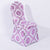 Flower Printed Chair Covers White