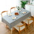Stain Resistant Waterproof Solid PVC Tablecloth