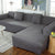 L-Shaped Sofa Covers Softness Furniture Slipcovers