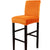 Bar Stools Chair Cover Orange