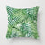 Tropical Leaf Cactus Throw Pillow  Covers