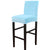 Bar Stools Chair Cover Lake Blue