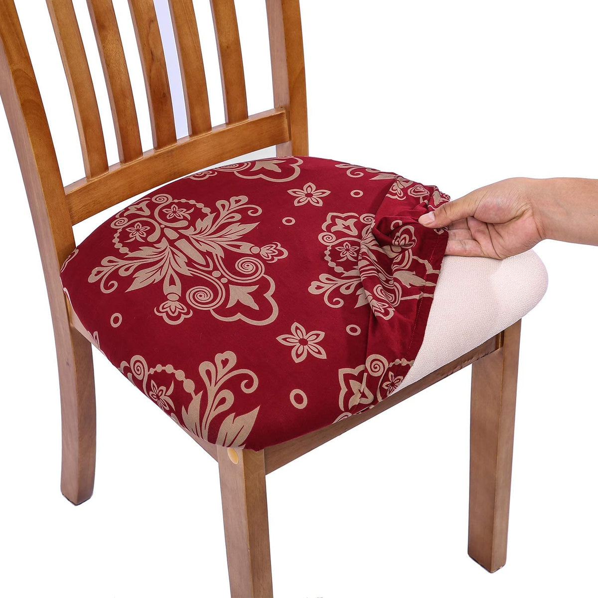Waterproof Seat Covers for Dining Room Chairs Covers Dining Chair seat ...