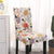 Stretchable Floral Pattern Dining Chair Slipcover